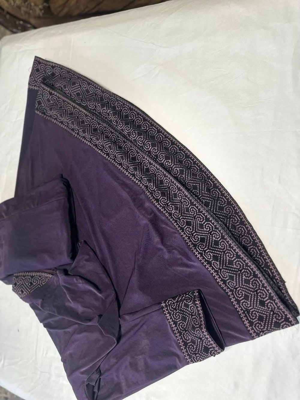 Modest Two-Piece Prayer Set - Deep Plum - Picture 3 of 3